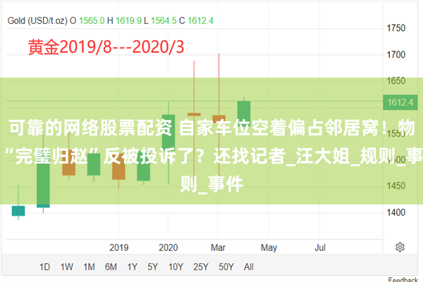 可靠的网络股票配资 自家车位空着偏占邻居窝！物业“完璧归赵”反被投诉了？还找记者_汪大姐_规则_事件