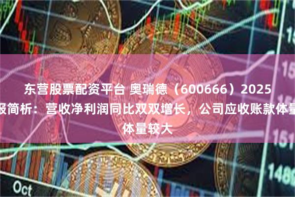 东营股票配资平台 奥瑞德（600666）2025年中报简析：营收净利润同比双双增长，公司应收账款体量较大